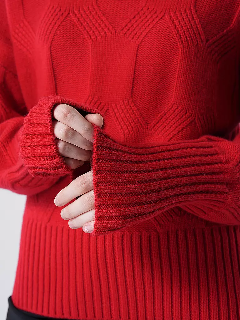 THE MERCER N.Y. | Kaschmirpullover | rot