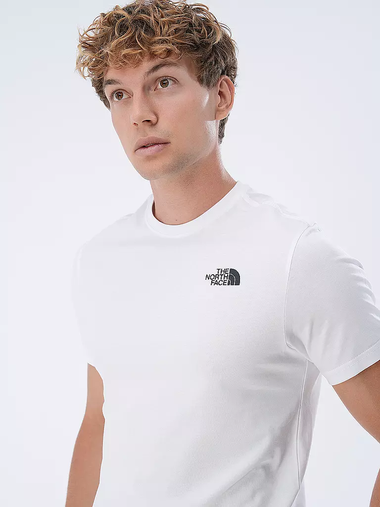 THE NORTH FACE | T-Shirt MOUNTAIN  | weiss