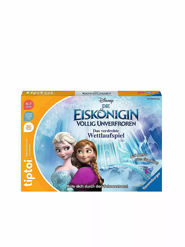 TIPTOI | tiptoi® Disney Die Eiskönigin - Völlig unverfroren: Das verdrehte Wettlaufspiel | keine Farbe