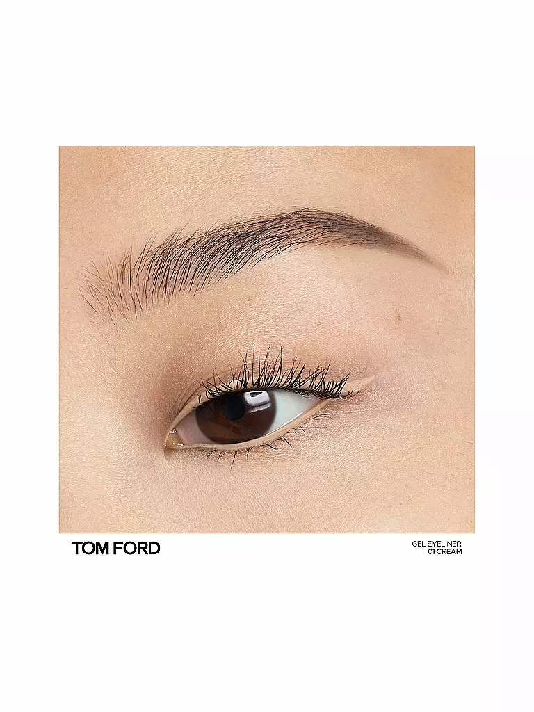 TOM FORD BEAUTY | Runway Look Gel Eye Liner (01 Cream) | schwarz