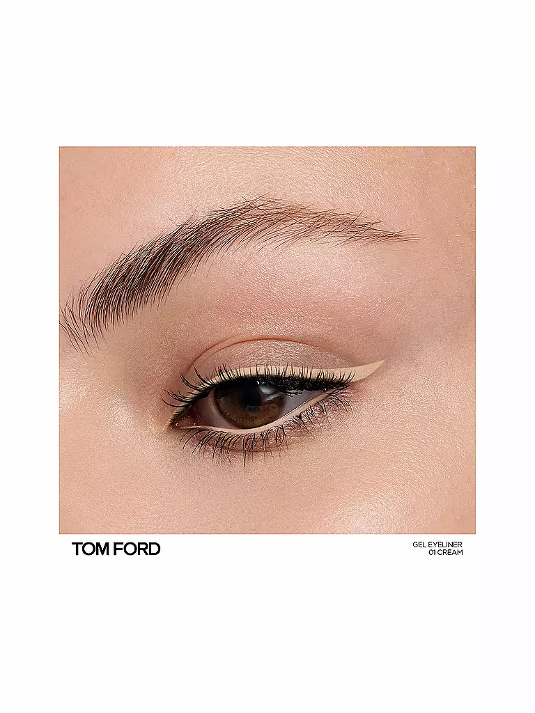 TOM FORD BEAUTY | Runway Look Gel Eye Liner (01 Cream) | schwarz