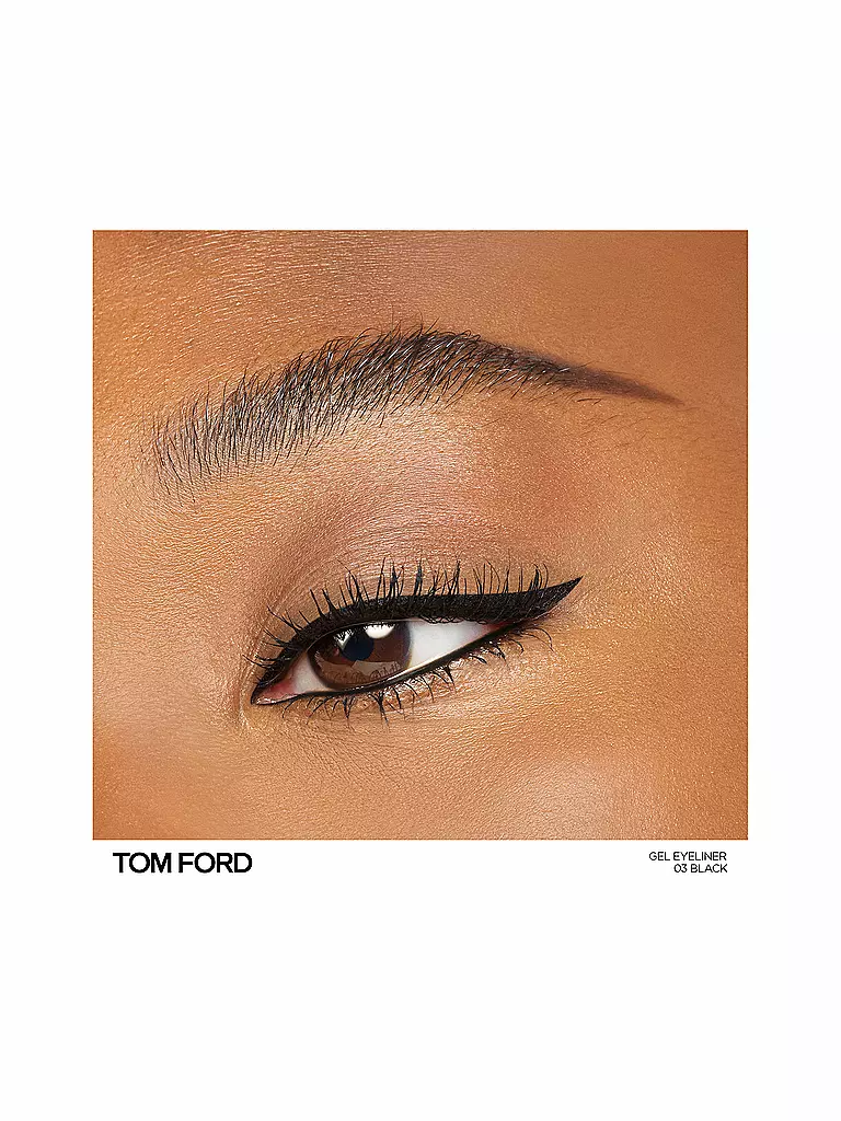 TOM FORD BEAUTY | Runway Look Gel Eye Liner (03 Black) | camel