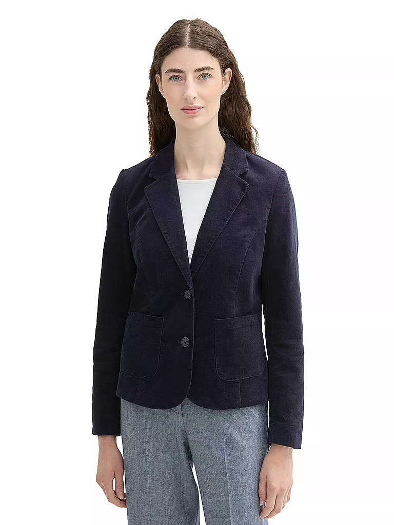 TOM TAILOR | Blazer | blau