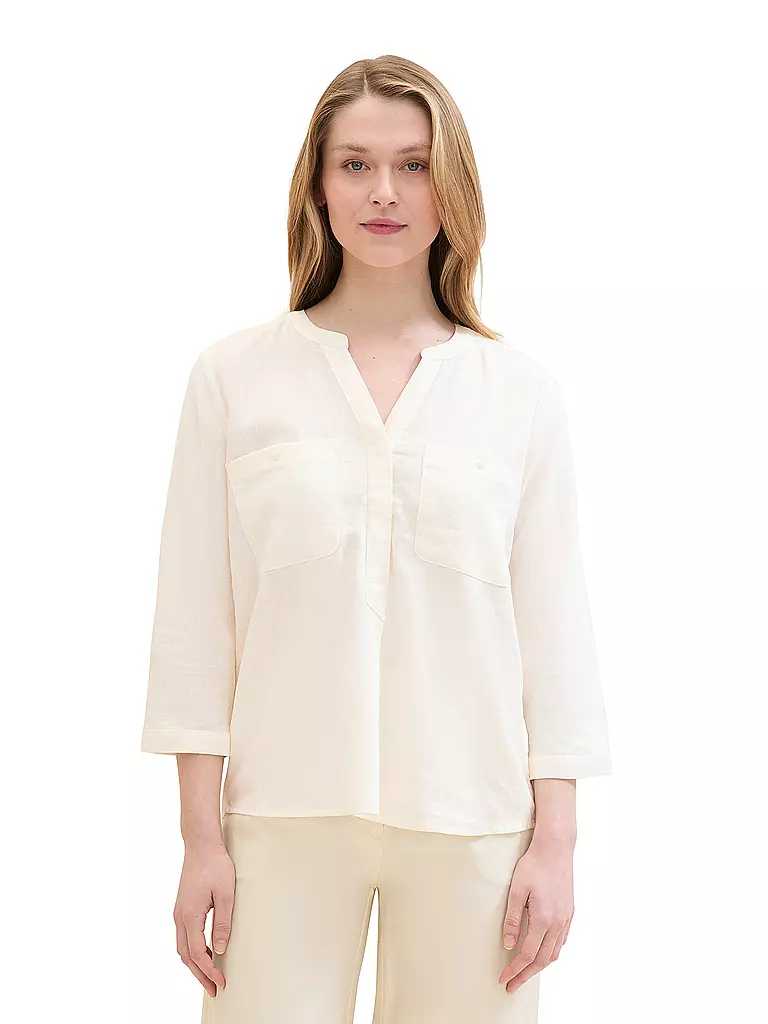 TOM TAILOR | Bluse  | creme