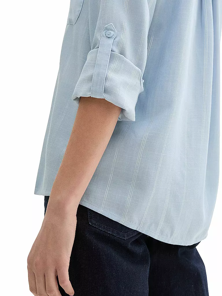 TOM TAILOR | Bluse  | hellblau