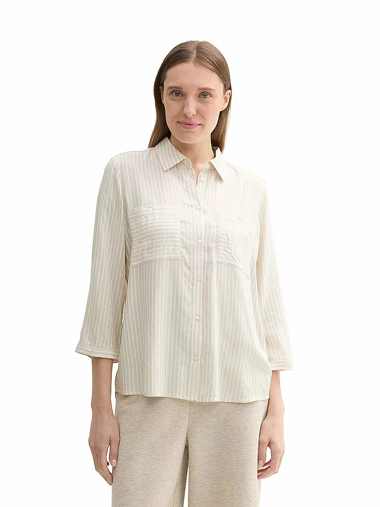 TOM TAILOR | Bluse | beige