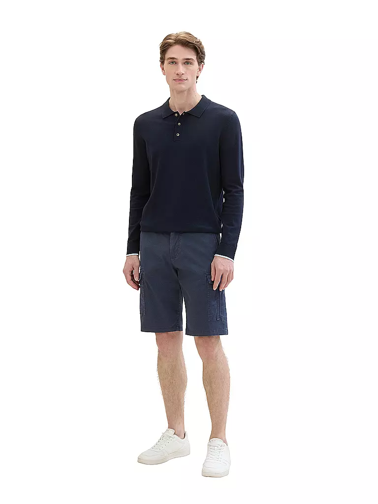 TOM TAILOR | Cargoshorts | blau