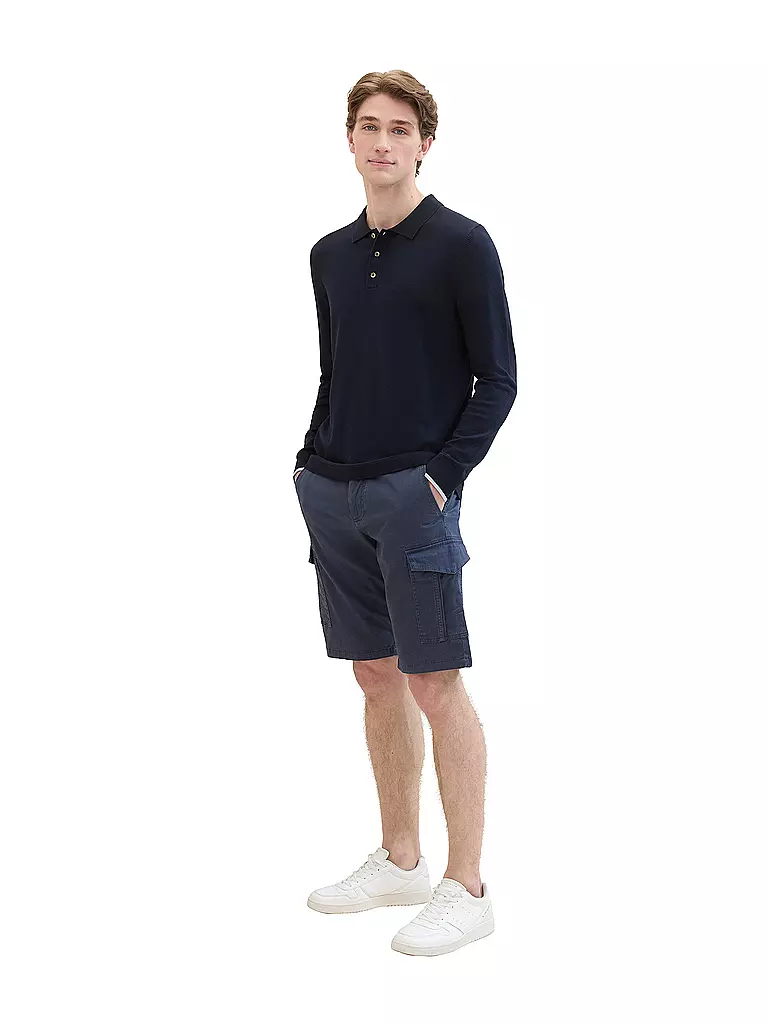 TOM TAILOR | Cargoshorts | blau