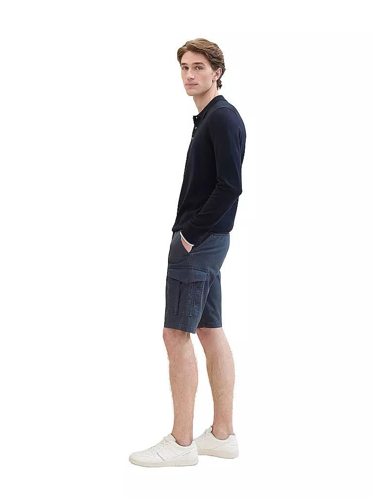 TOM TAILOR | Cargoshorts | blau