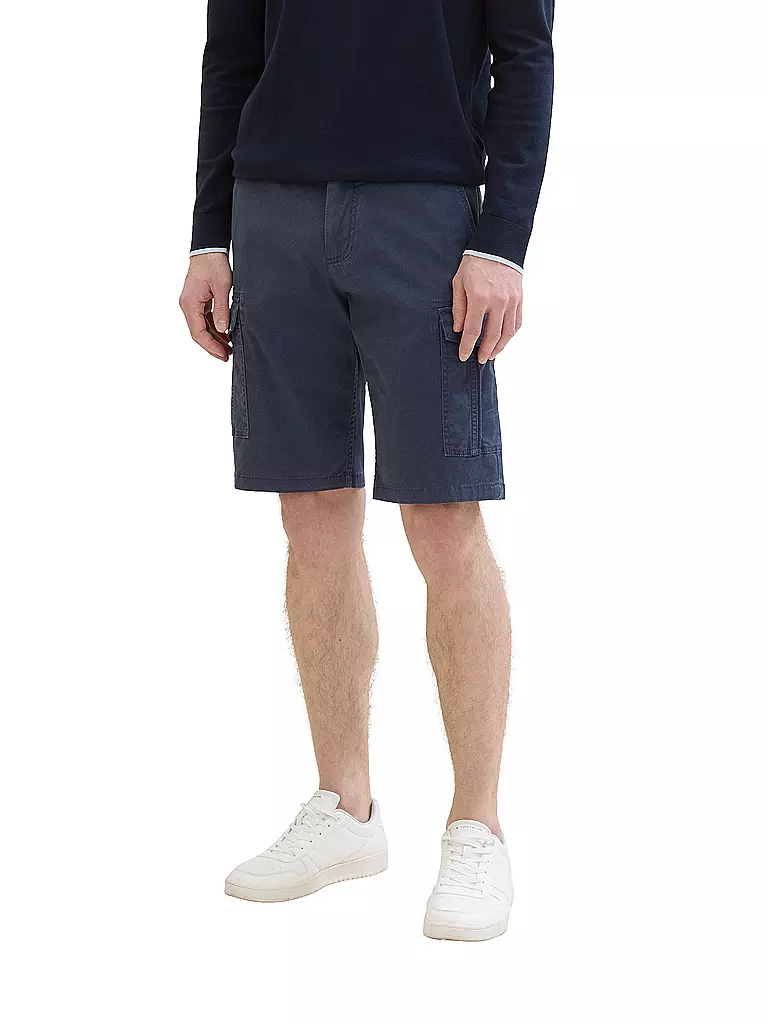 TOM TAILOR | Cargoshorts | blau