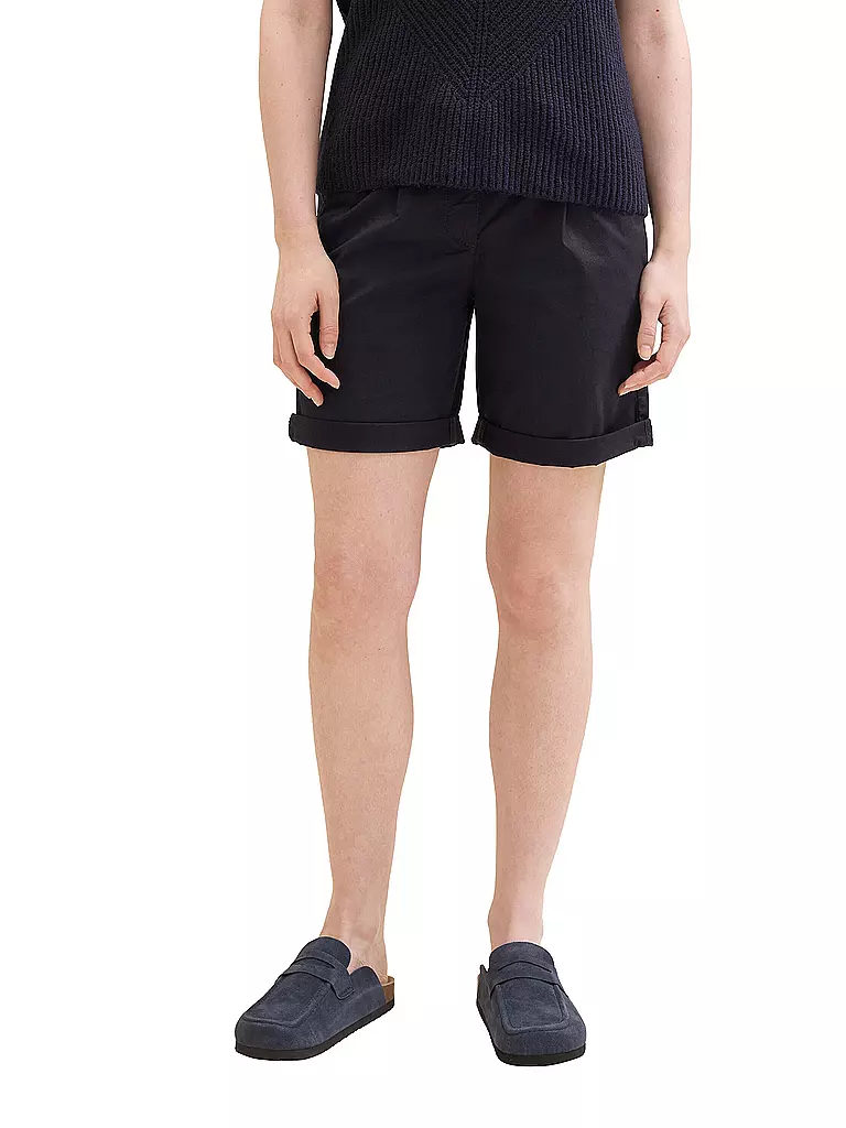 TOM TAILOR | Chinoshorts  | dunkelblau