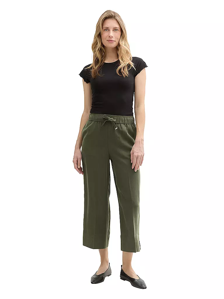 TOM TAILOR | Culotte  | olive