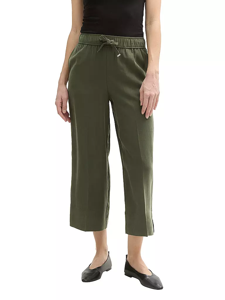 TOM TAILOR | Culotte  | olive