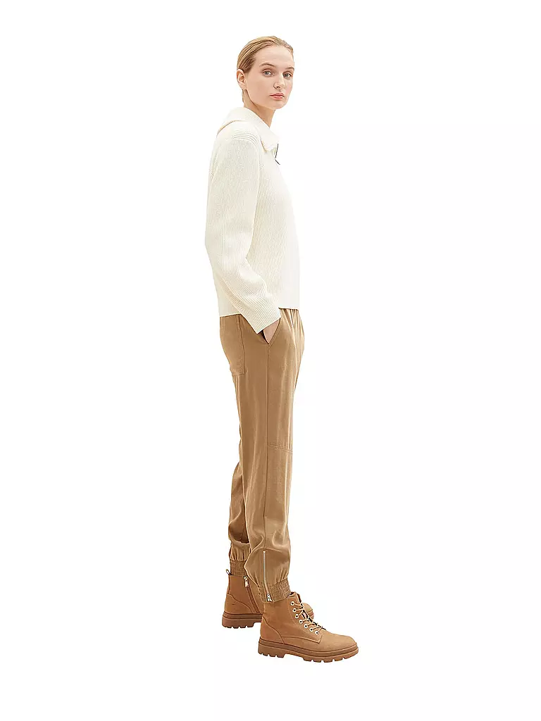 TOM TAILOR | Hose Jogging Fit | beige