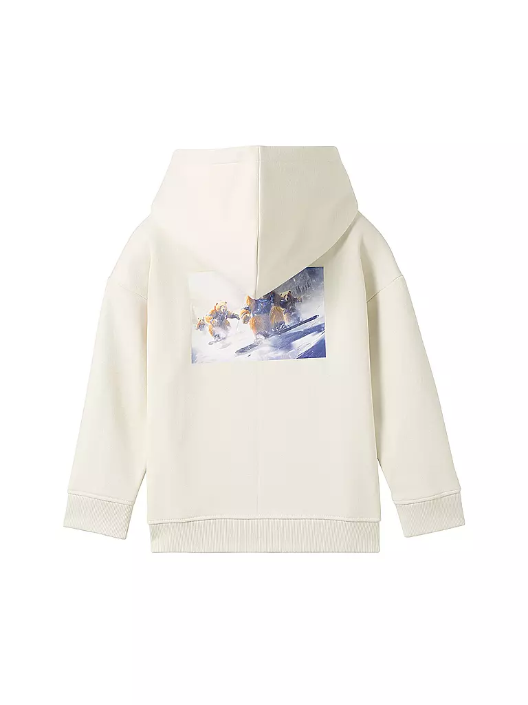 TOM TAILOR | Jungen Kapuzensweater - Hoodie  | creme