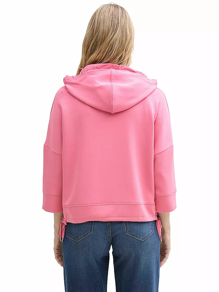 TOM TAILOR | Kapuzensweater - Hoodie | rosa