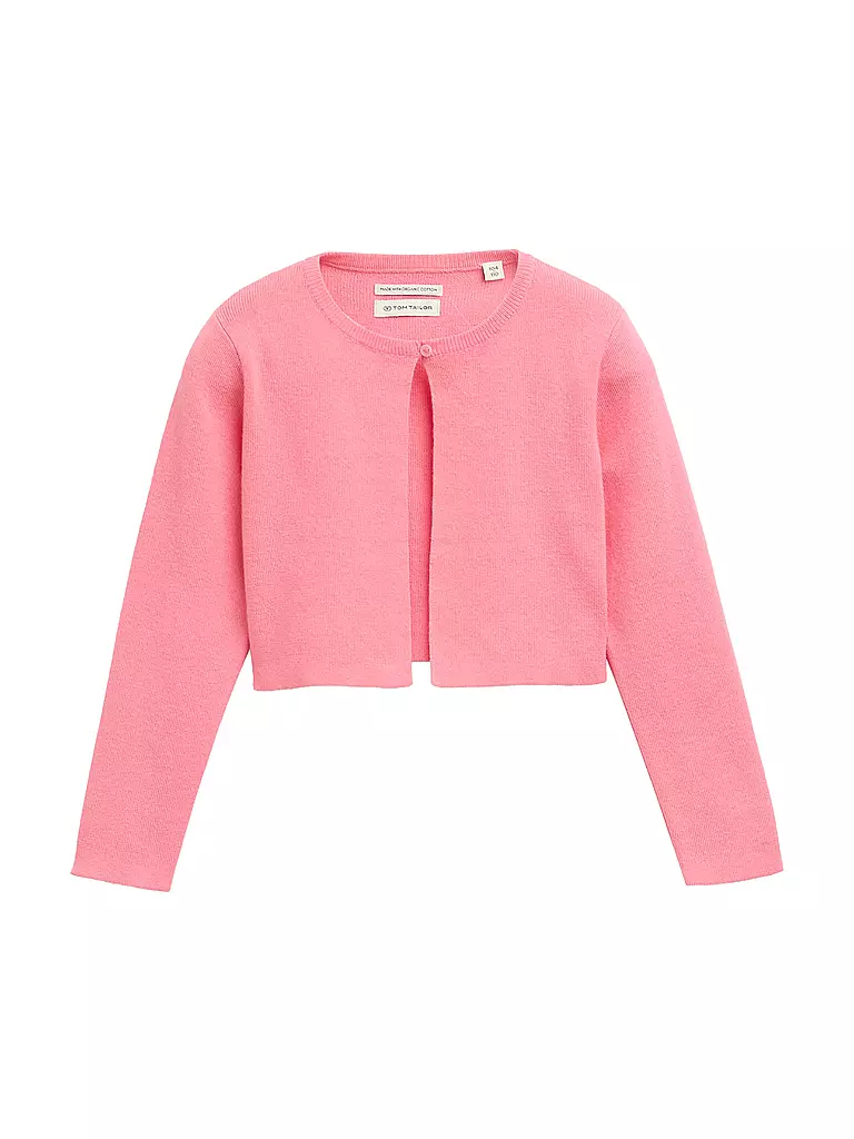 TOM TAILOR | Mädchen Strickjacke  | pink