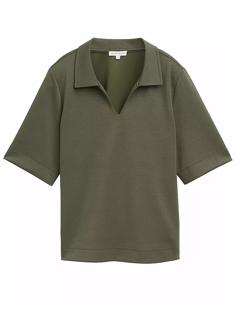 TOM TAILOR | Poloshirt  | olive