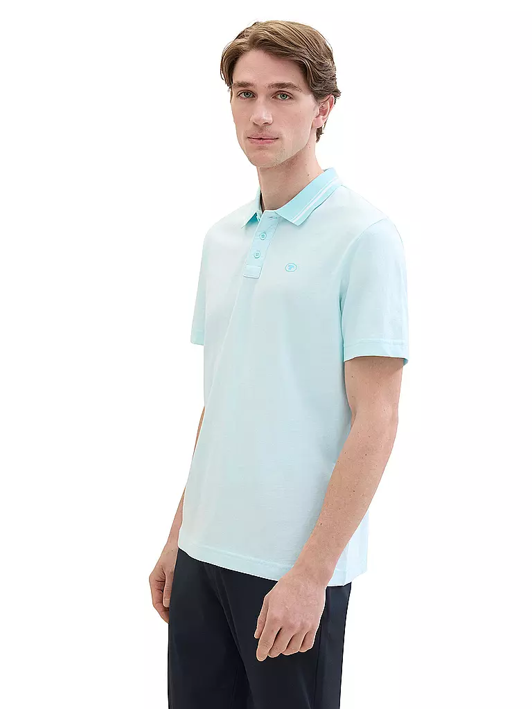 TOM TAILOR | Poloshirt  | türkis