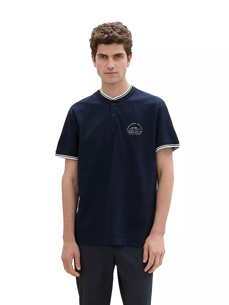 TOM TAILOR | Poloshirt  | dunkelblau