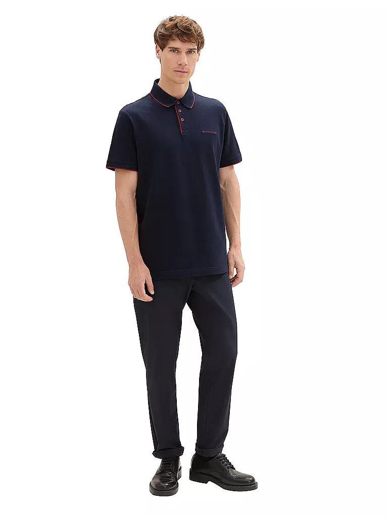 TOM TAILOR | Poloshirt Regular Fit | dunkelblau