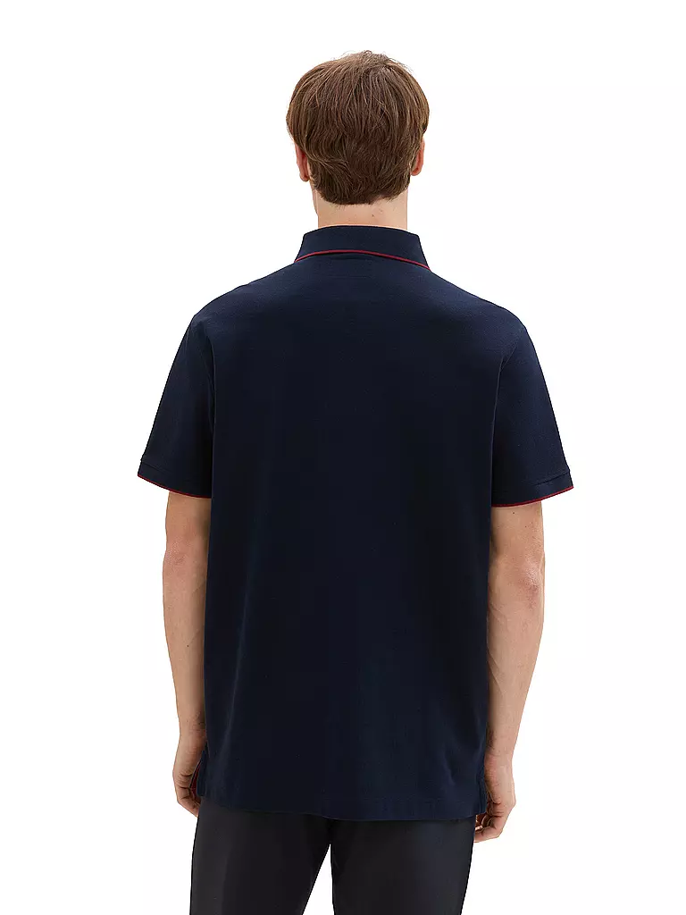 TOM TAILOR | Poloshirt Regular Fit | dunkelblau