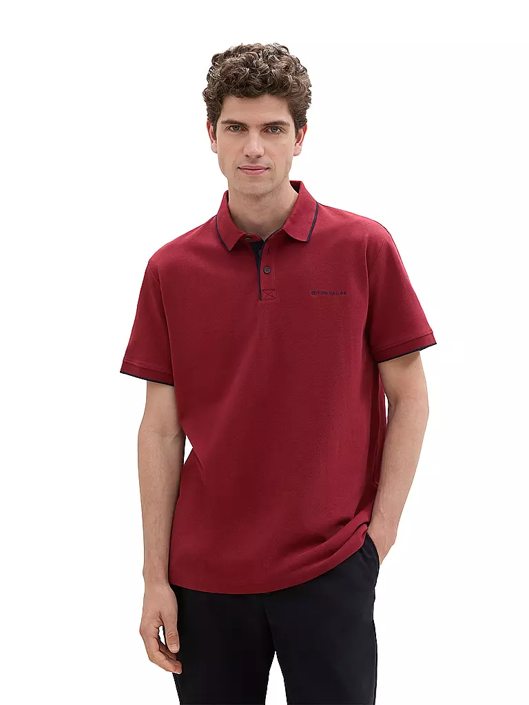 TOM TAILOR | Poloshirt Regular Fit | dunkelblau