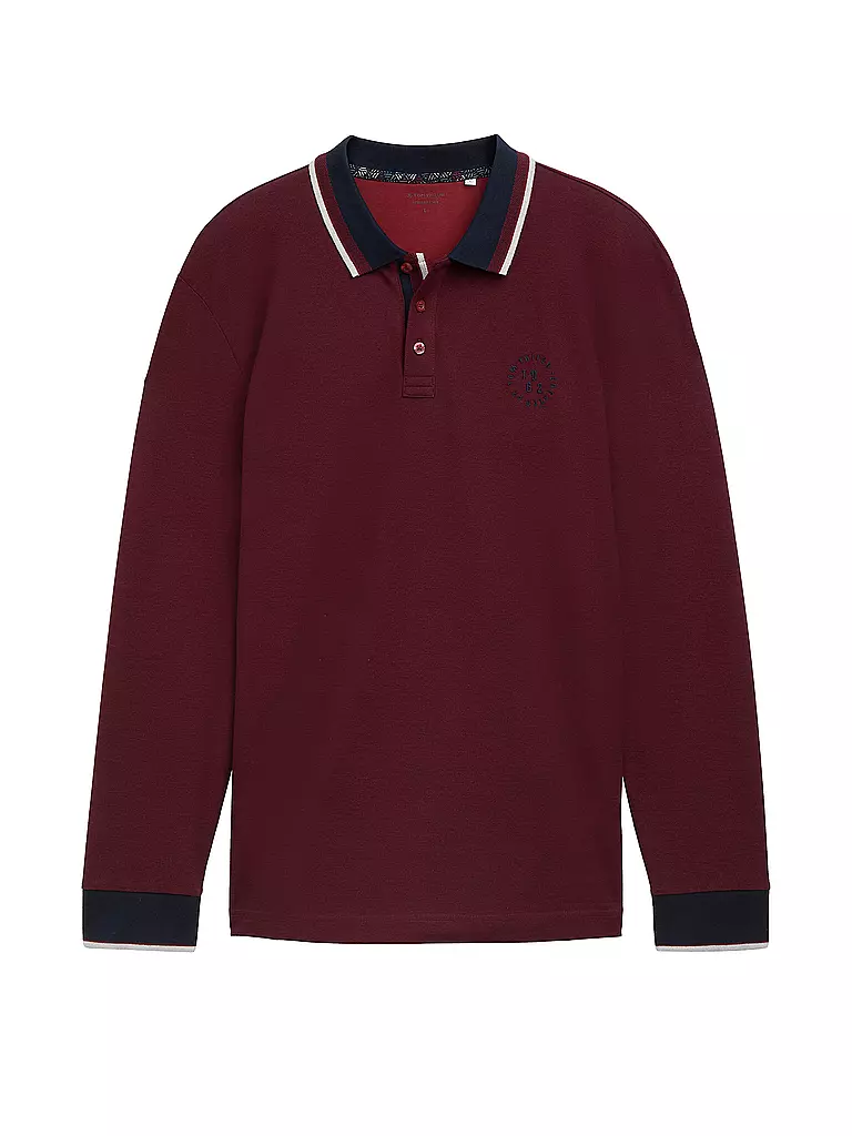 TOM TAILOR | Poloshirt | rot