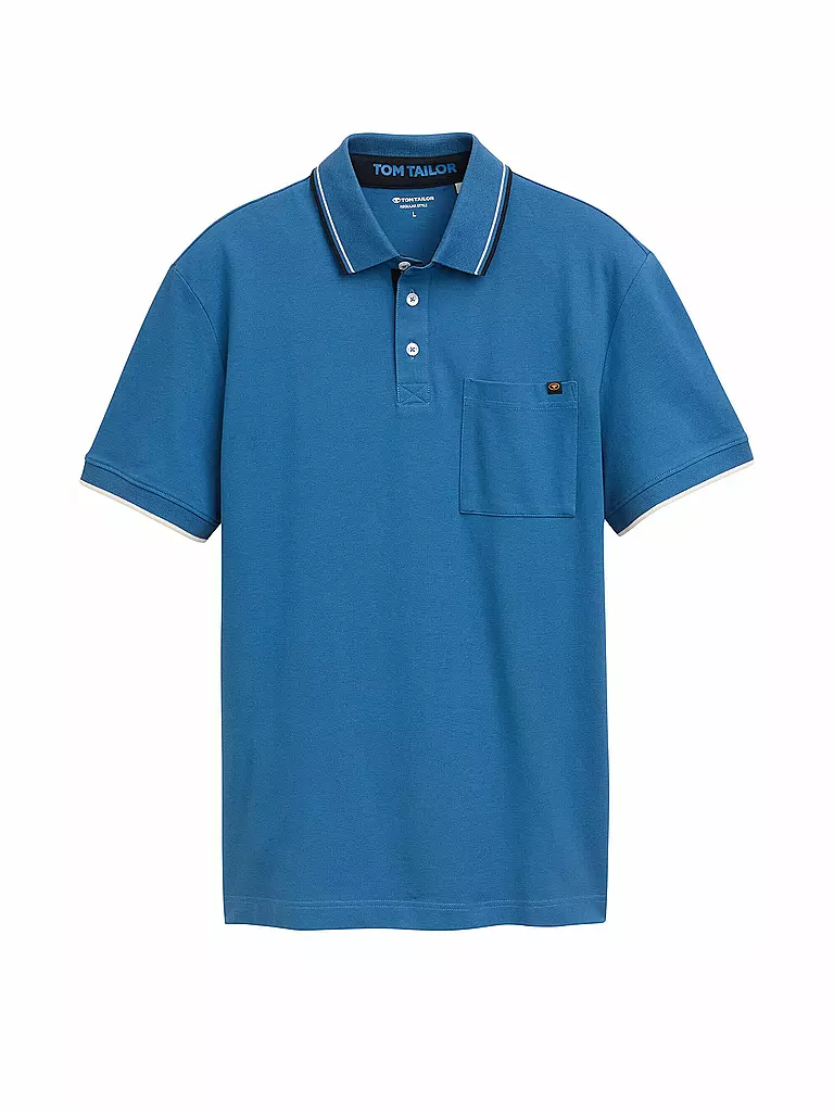 TOM TAILOR | Poloshirt | blau