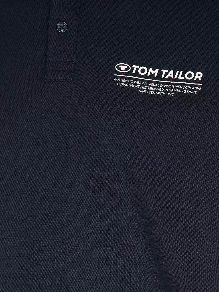 TOM TAILOR | Poloshirt | dunkelblau