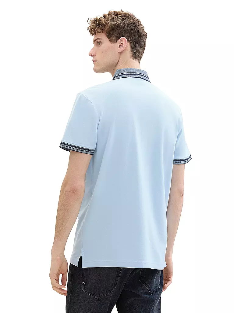 TOM TAILOR | Poloshirt | hellblau