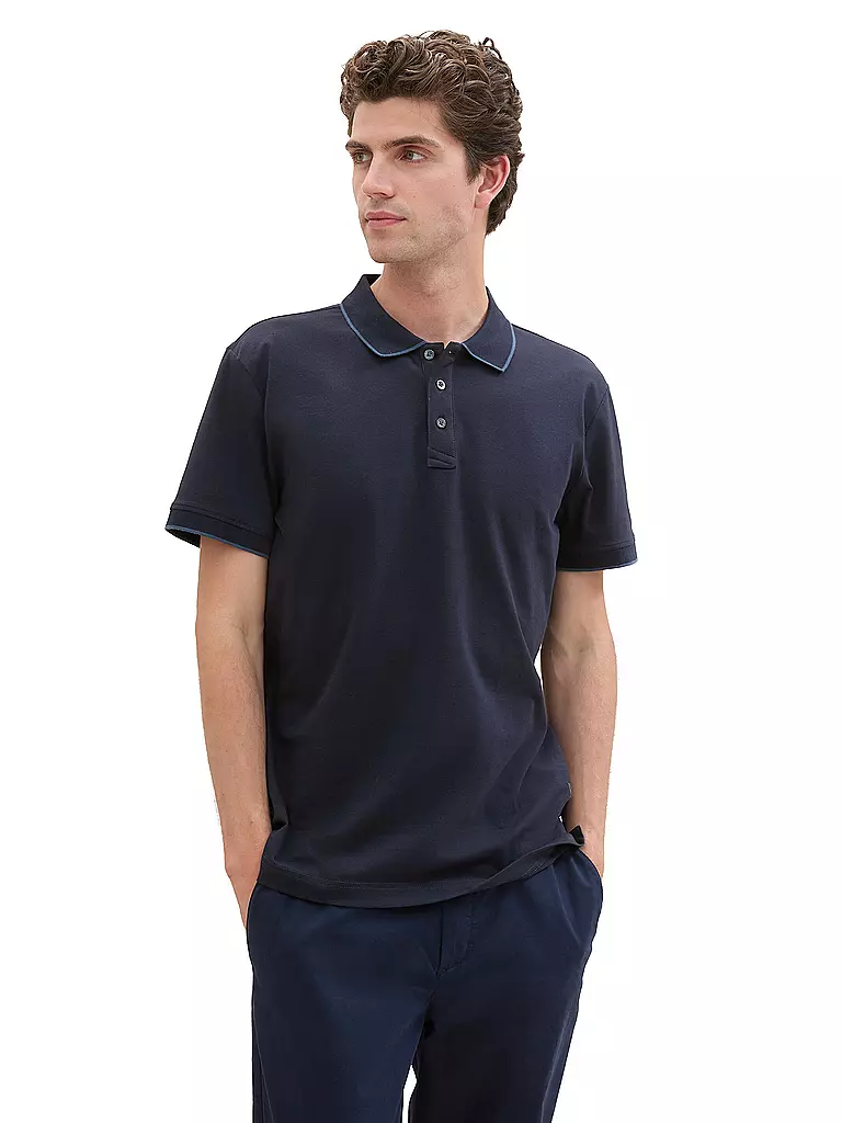 TOM TAILOR | Poloshirt | dunkelblau