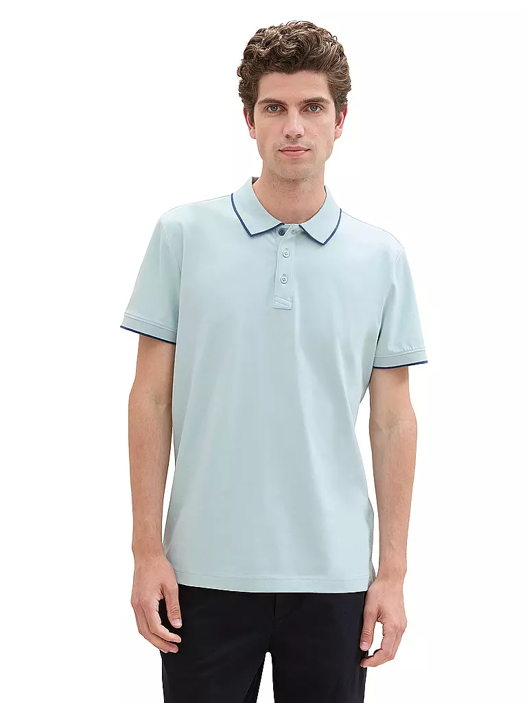 TOM TAILOR | Poloshirt | hellblau