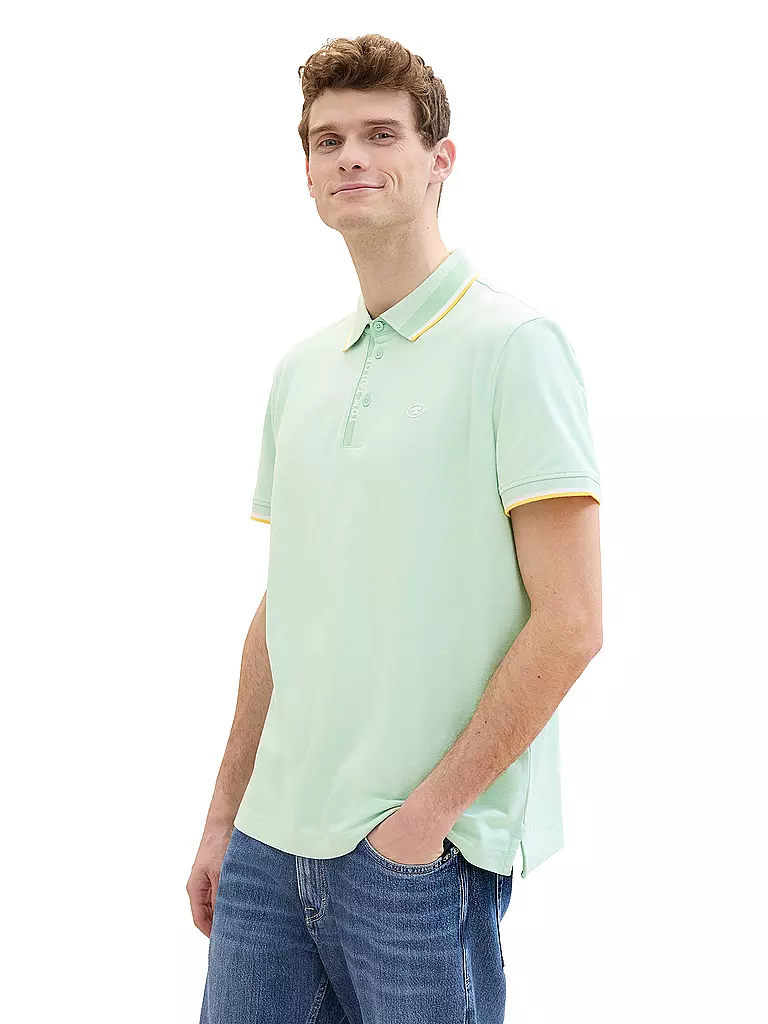 TOM TAILOR | Poloshirt | grau