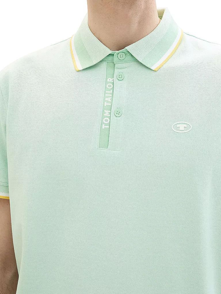 TOM TAILOR | Poloshirt | grau