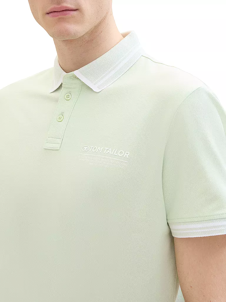 TOM TAILOR | Poloshirt | grün