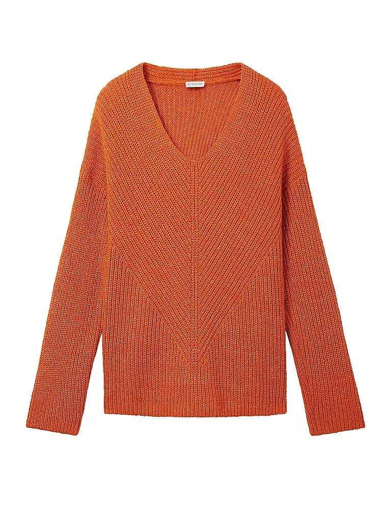 TOM TAILOR | Pullover  | orange