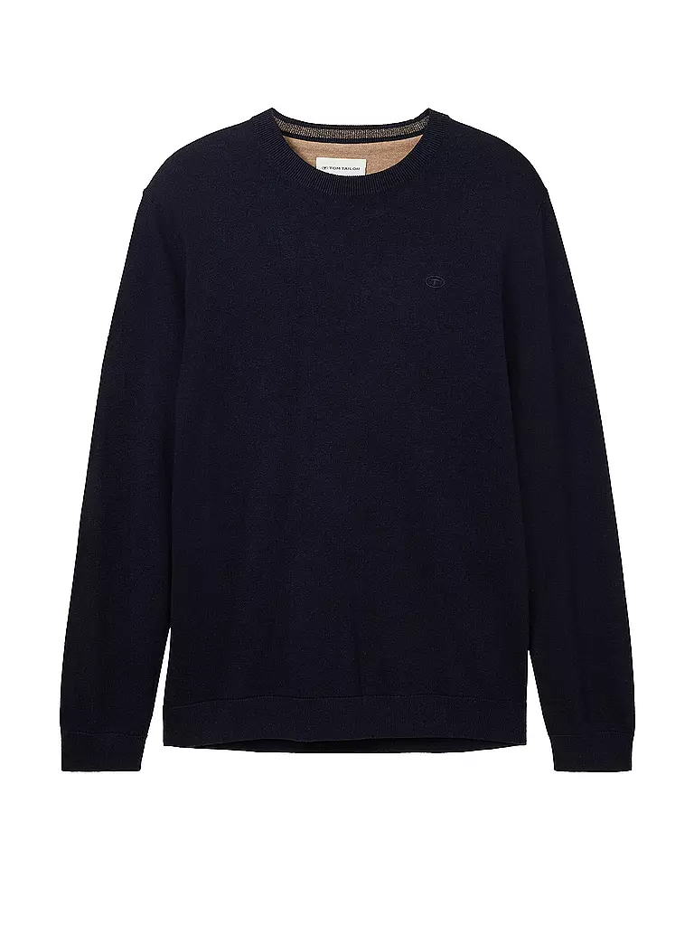 TOM TAILOR | Pullover  | dunkelblau