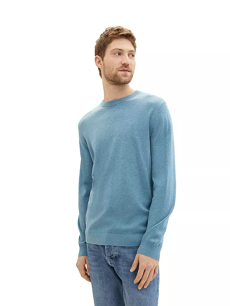 TOM TAILOR | Pullover  | hellblau