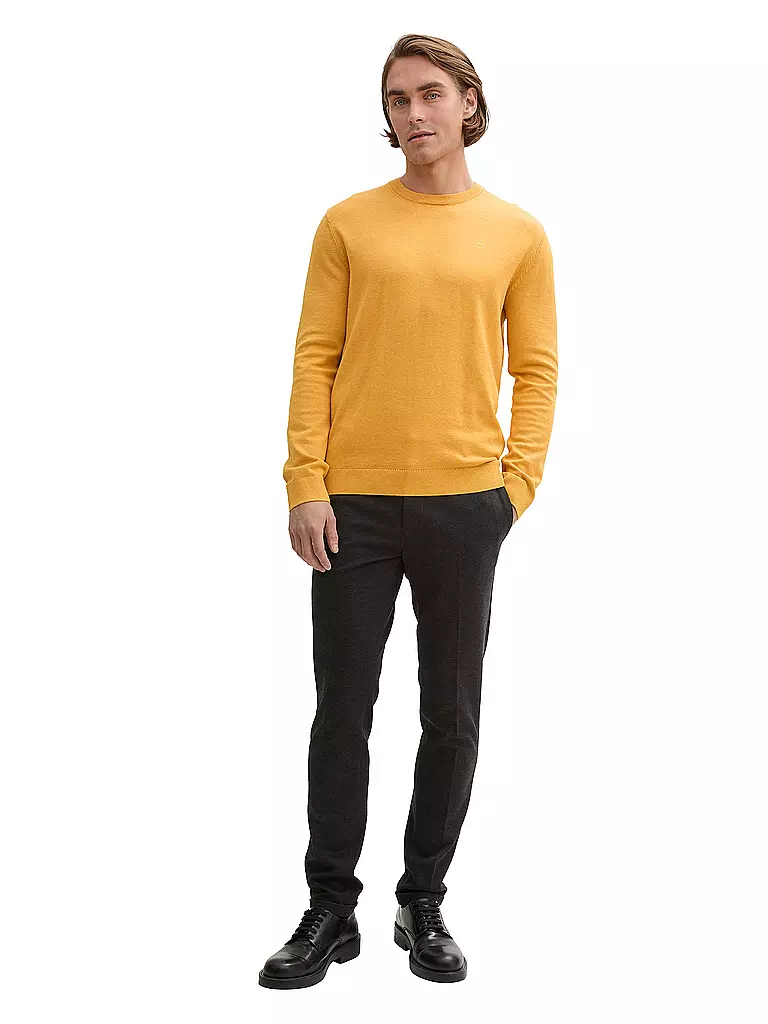 TOM TAILOR | Pullover  | gelb