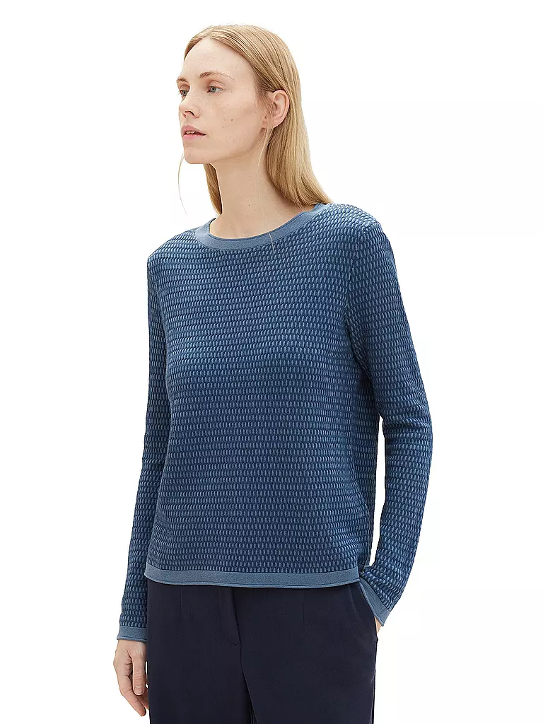 TOM TAILOR | Pullover  | blau