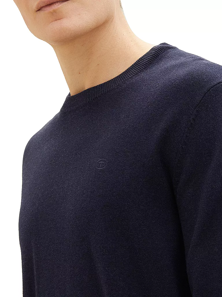 TOM TAILOR | Pullover  | dunkelblau