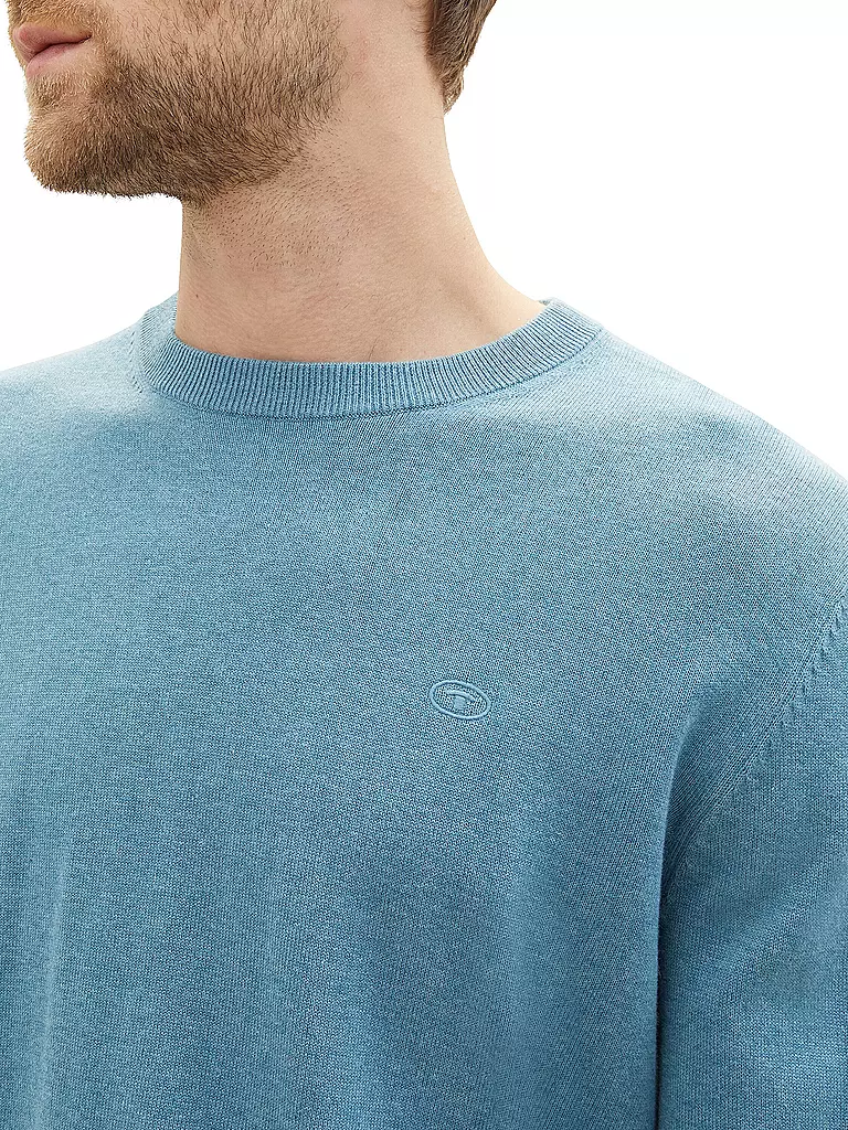 TOM TAILOR | Pullover  | hellblau