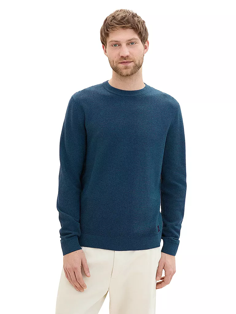 TOM TAILOR | Pullover  | petrol