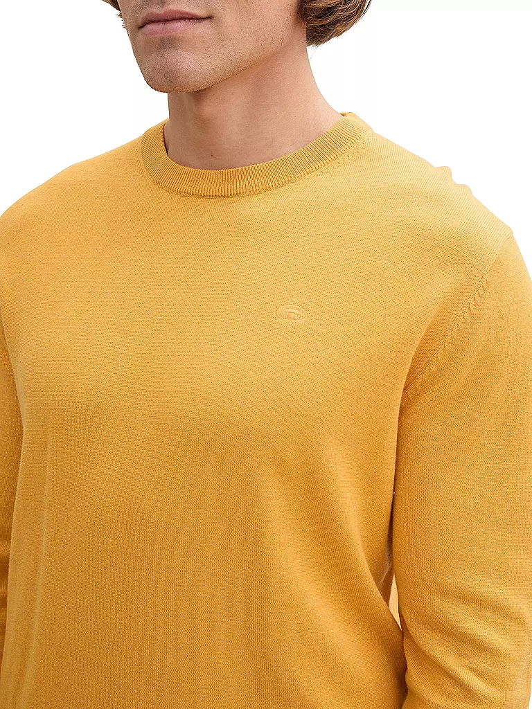 TOM TAILOR | Pullover  | gelb