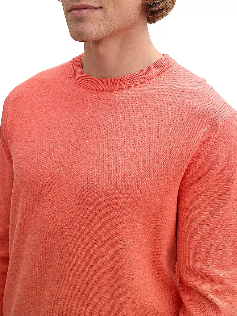 TOM TAILOR | Pullover  | rot