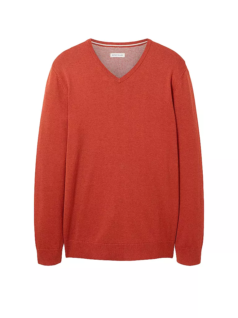 TOM TAILOR | Pullover | rot