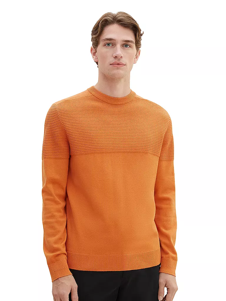 TOM TAILOR | Pullover | orange