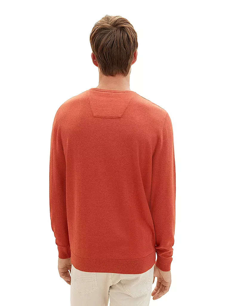 TOM TAILOR | Pullover | rot