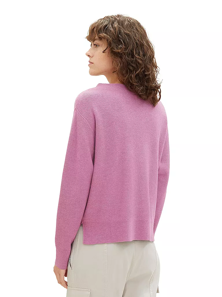 TOM TAILOR | Pullover | lila